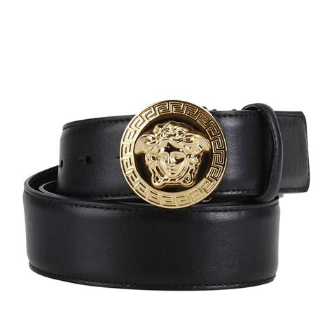 versace leather belt price|Versace belt black and white.